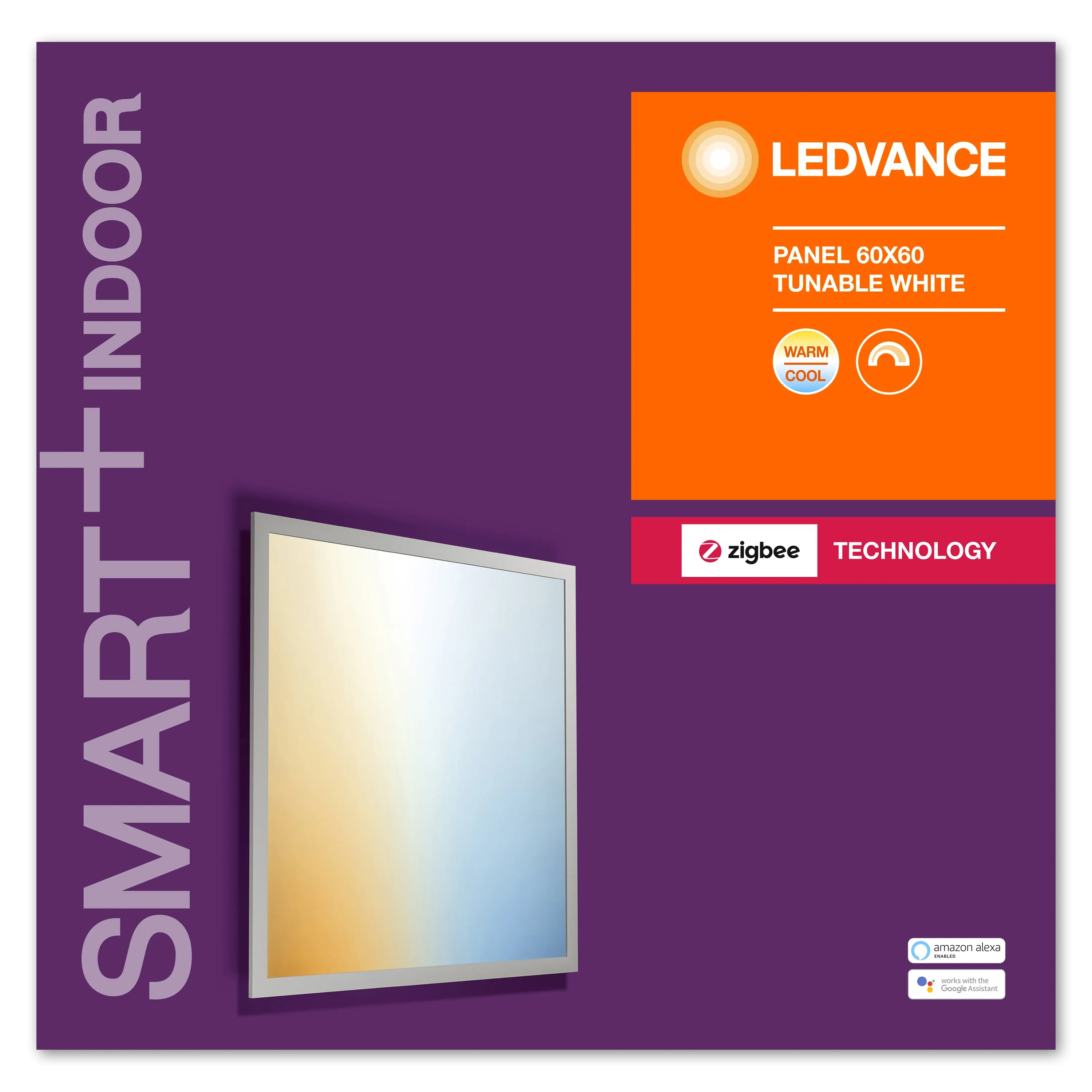 Ledvance Smart+ Panel 60x60cm Tunable White Zigbee