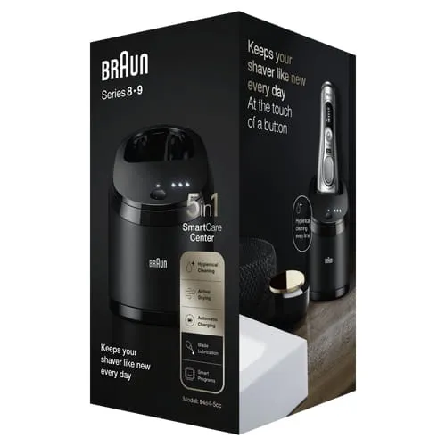 Braun Series 8 &amp; 9 - puhdistusasema