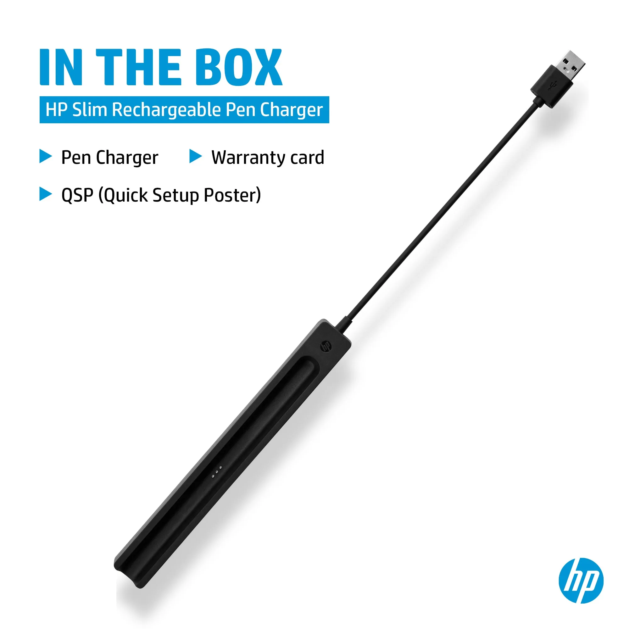 HP RCHRGLE Slim Pen Charger