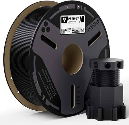 ELEGOO PETG-CF 1.75 mm, 1 kg -3D-tulostusfilamentti, harmaa