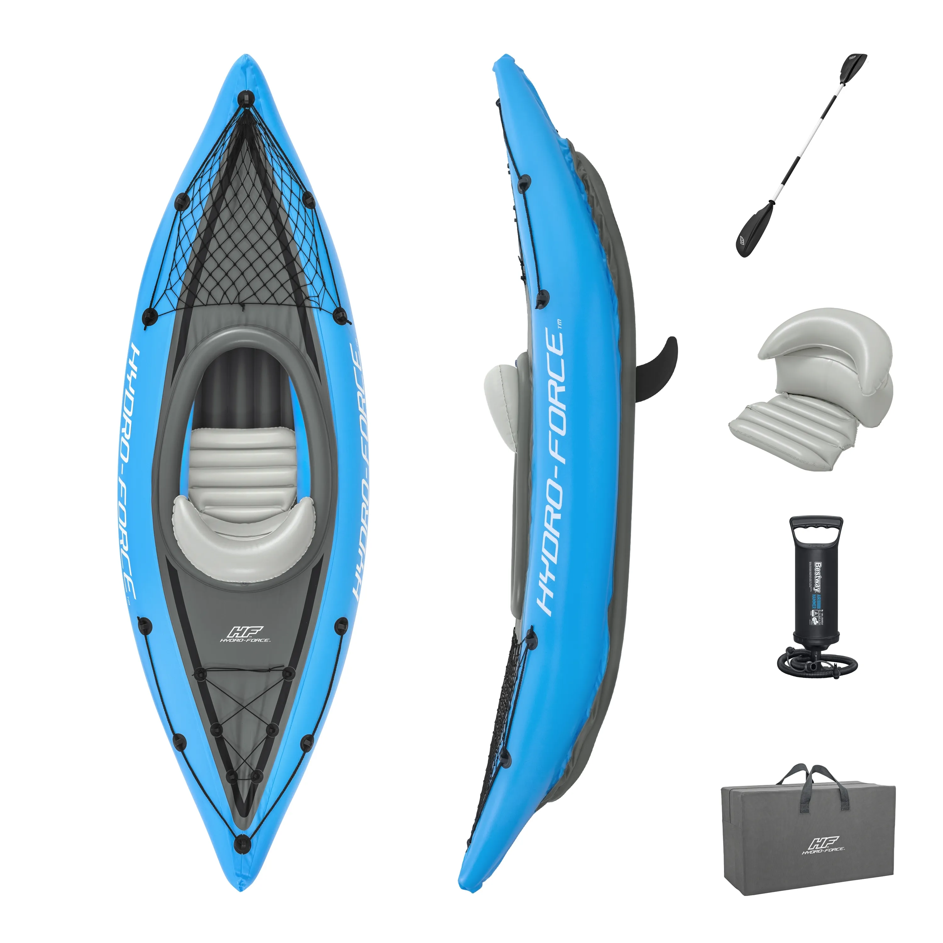 Bestway Hydro Force Cove Champion X1 - kajak, 275 x 81cm