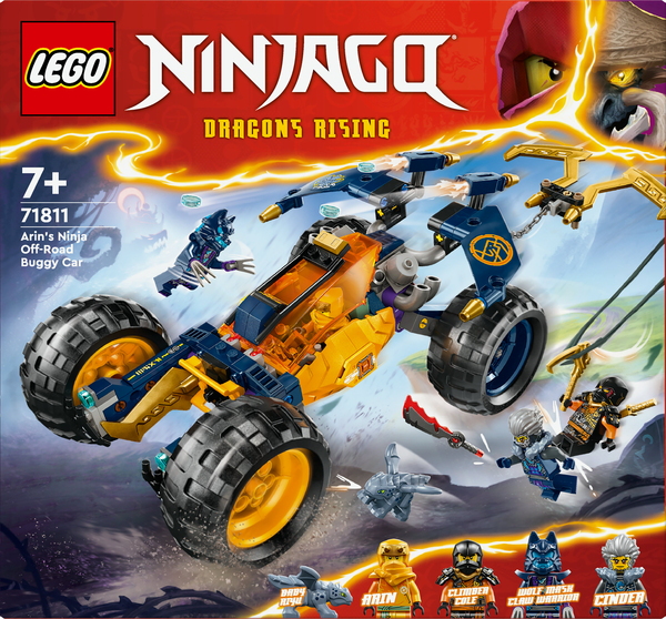 Lego Ninjago Arin's Ninja Off-Road Buggy Car 71811