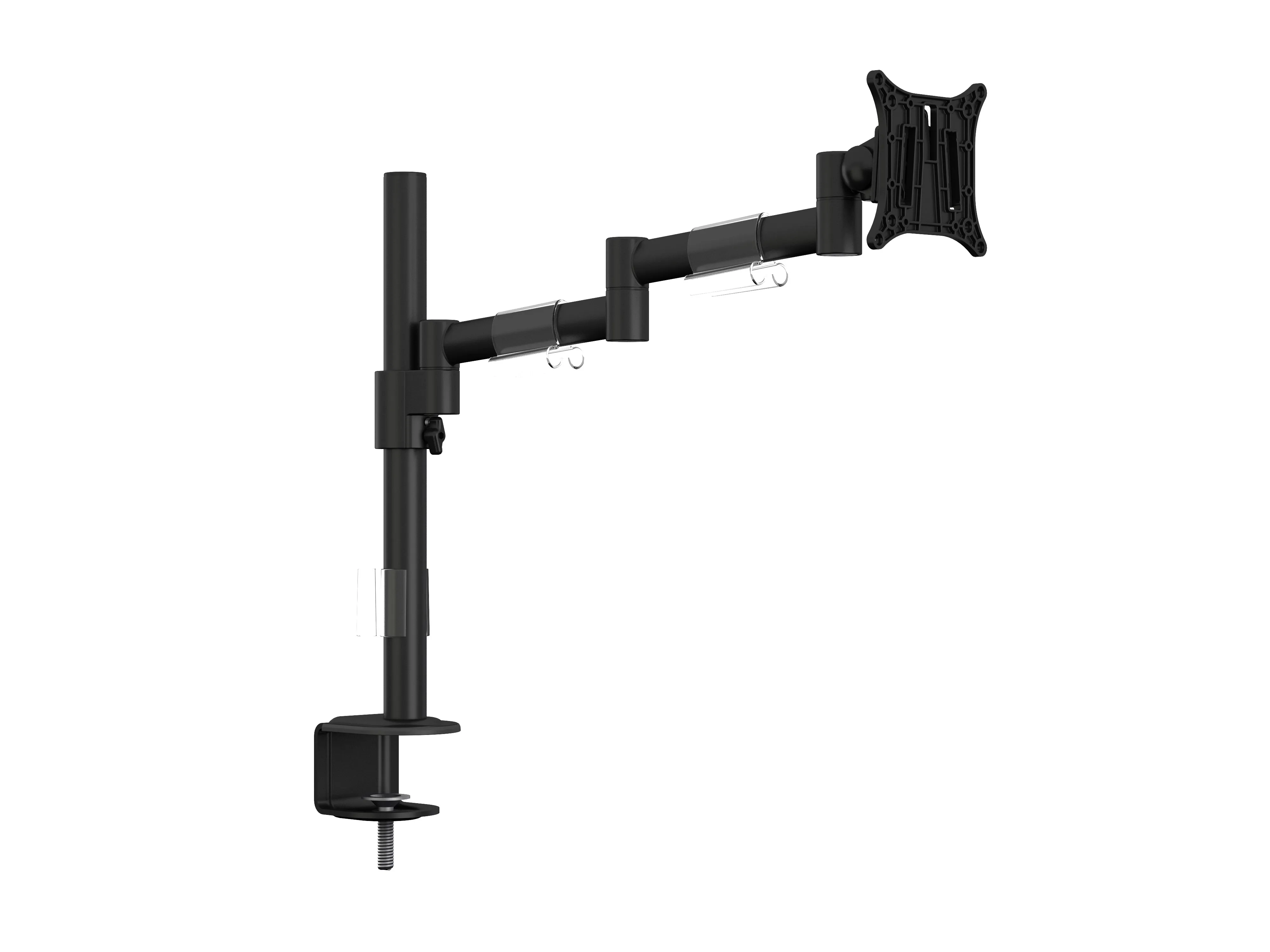 Multibrackets M Deskmount Basic Single -näyttövarsi, musta, 15"-30", 8kg