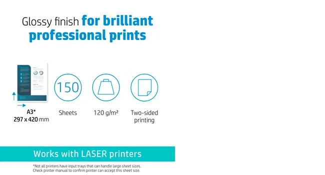 A3 Laser Everyday Business paper 120g (150)