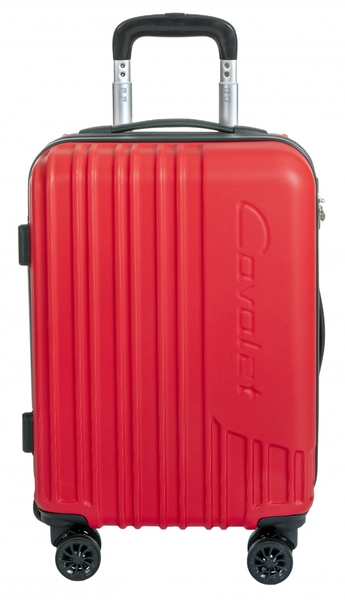 CAVALET Malibu Cabin 31 L, 100% Virgin ABS, Luggage, Red