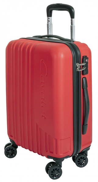 CAVALET Malibu Cabin 31 L, 100% Virgin ABS, Luggage, Red