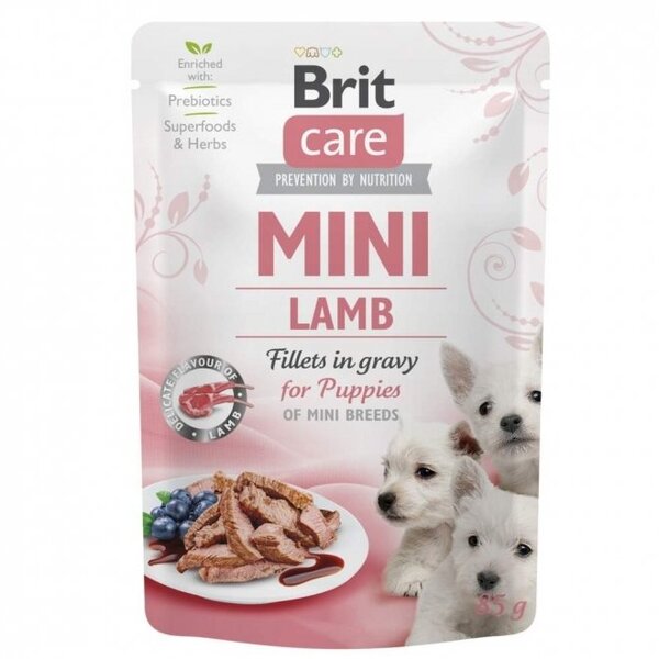 Brit Care Mini Grain Free Puppy Lamb, Torrfoder f&ouml;r hund, 2 kg