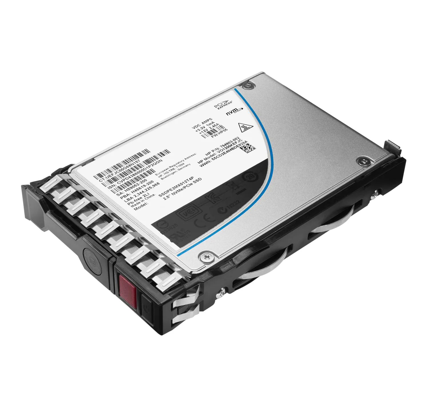 HPE 3.2TB NVMe MU SFF SCN U.3 CD6 SSD