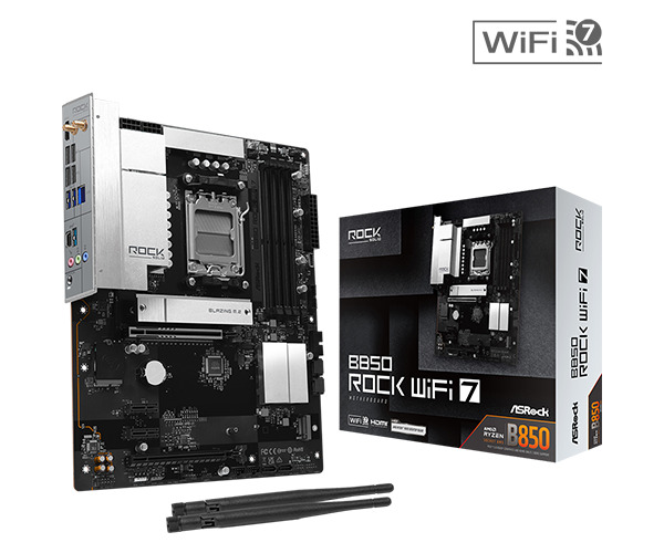ASRock B850 WiFi 7 AM5 ATX Motherboard
