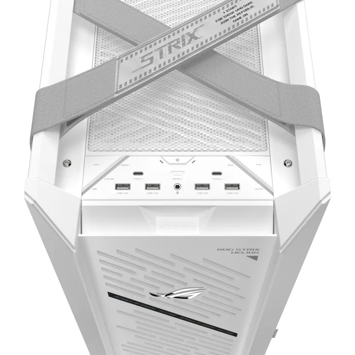 Asus ROG Strix Helios II -miditornikotelo, Valkoinen