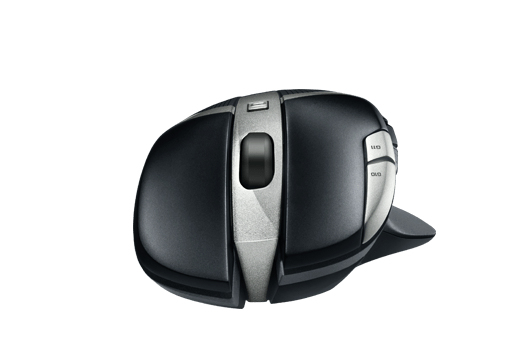 Logitech G602 - tr&aring;dl&ouml;s gaming mus, Svart