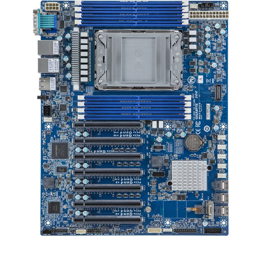 Gigabyte MU72-SU0 - 1.X - emolevy - ATX - Socket P+ - C621A Chipset - USB 3.0 - 2 x Gigabit LAN - onboard graphics