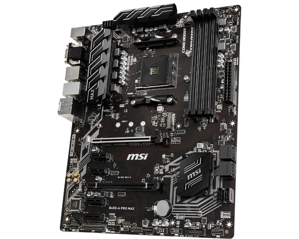 MSI B450-A Pro Max ATX - motherboard