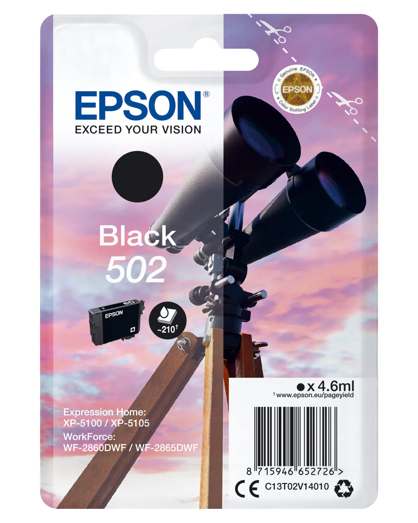 Ink/502 Binocular 4.6ml BK SEC