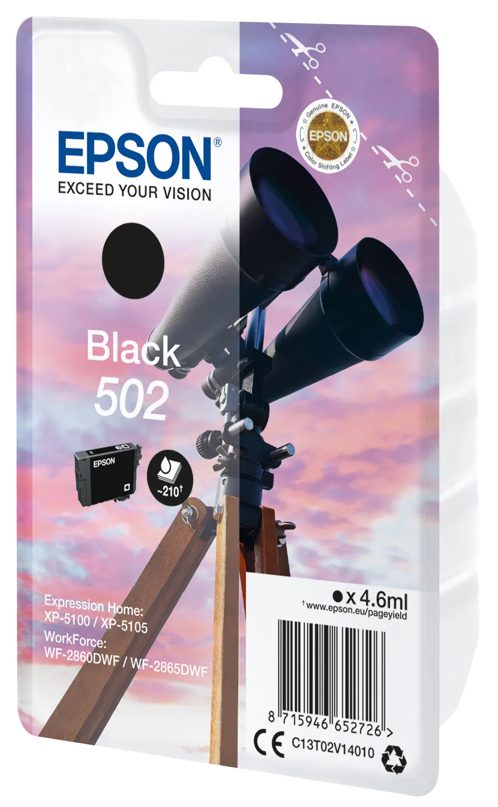 Ink/502 Binocular 4.6ml BK SEC