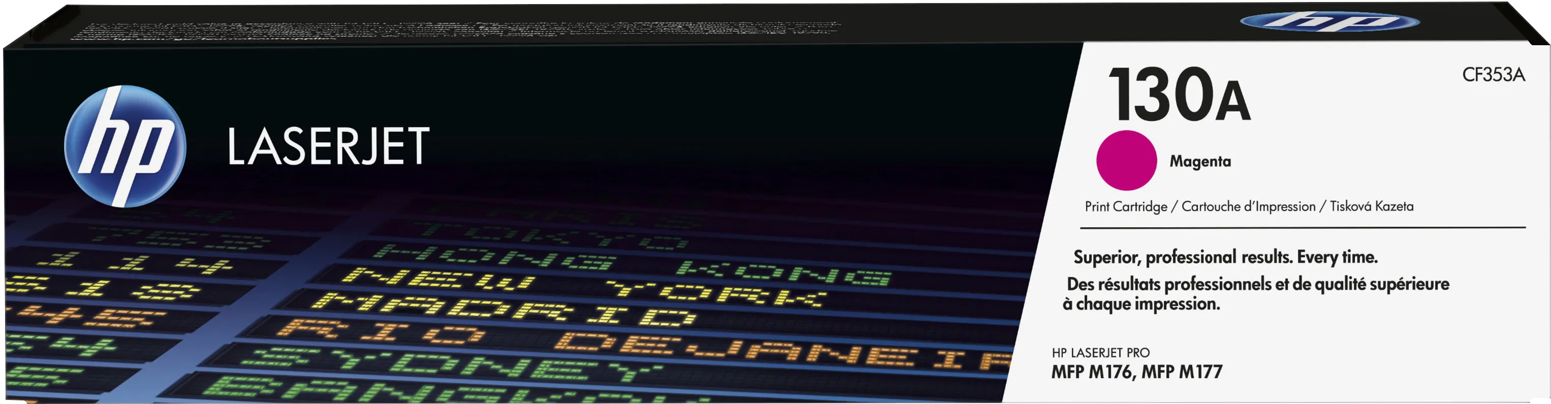 HP 130A-laserv&auml;rikasetti, magenta