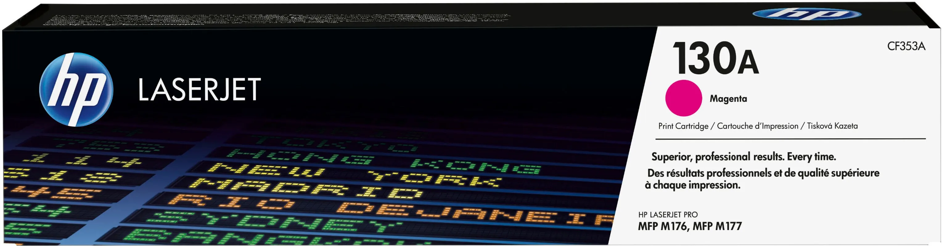 HP 130A-laserv&auml;rikasetti, magenta