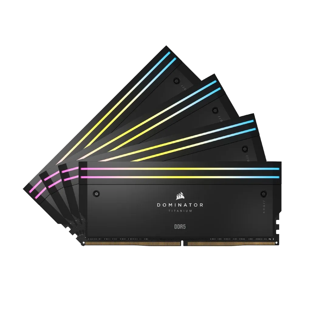 Corsair Dominator Titanium 96GB (4x24GB) DDR5 6400MT/s CL32 XMP - minne