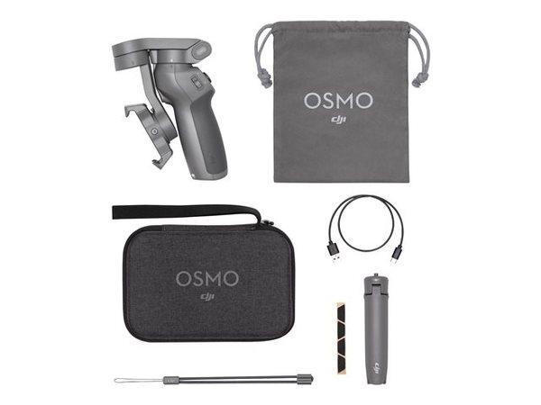 DJI Osmo Mobile 3 Combo - stabilisator f&ouml;r smartphones, Gr&aring;