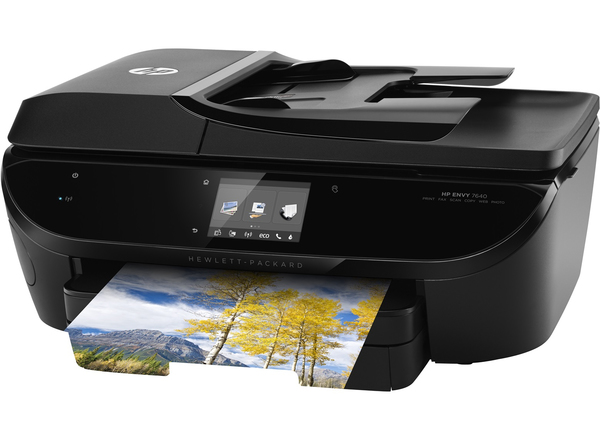 HP Envy 7640 e-All-in-One - Monitoimitulostin - v&auml;ri - mustesuihku - Legal (216 x 356 mm) (alkuper&auml;inen) - A4/Legal (media) - jopa 21 sivua/min (kopiointi) - jo