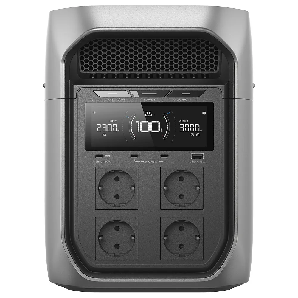 Delta 3 Max Plus 2048Wh - Siirrettävä Virta-asema