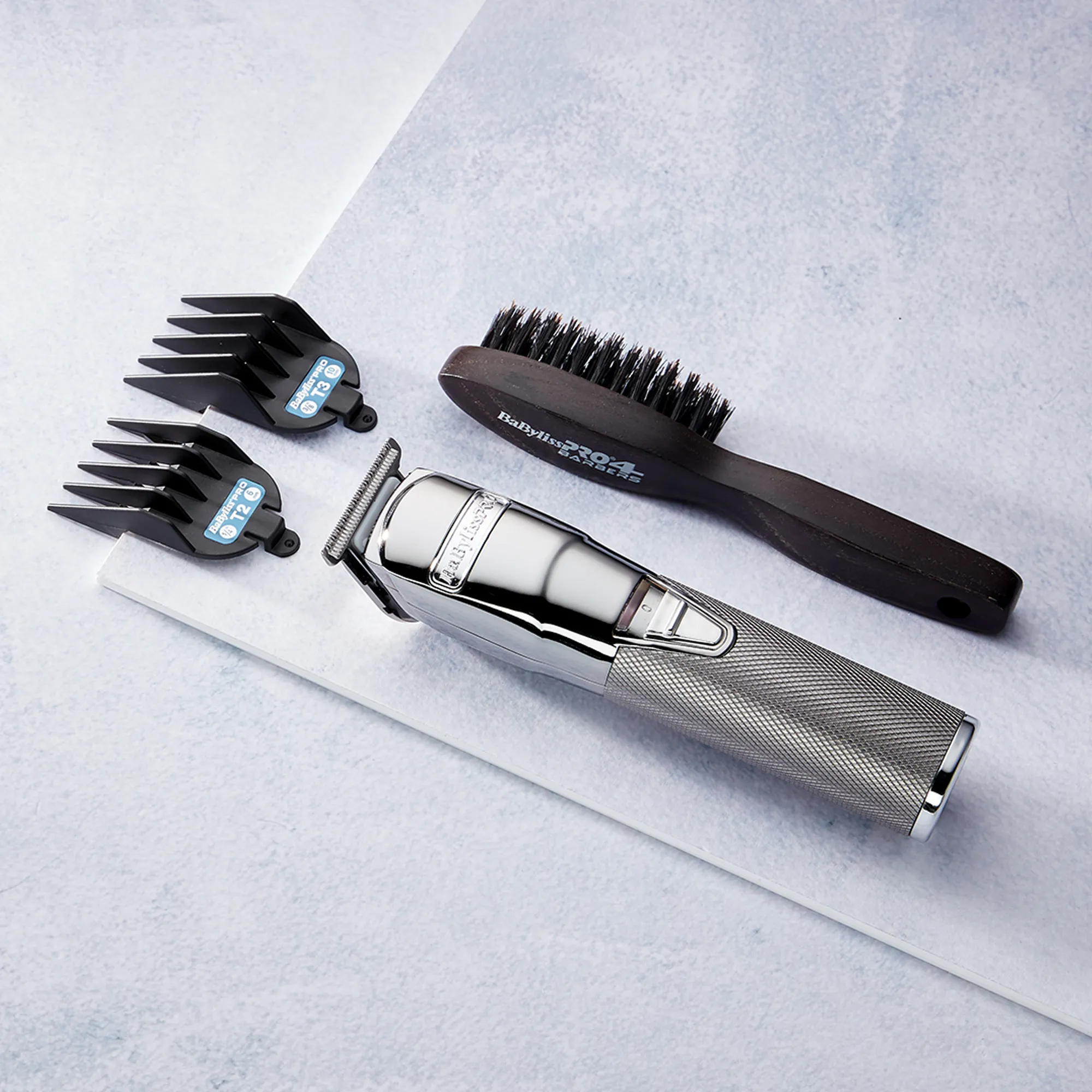 BaByliss PRO CHROMFX FX8700E Cordless Hair Clipper, Chrome