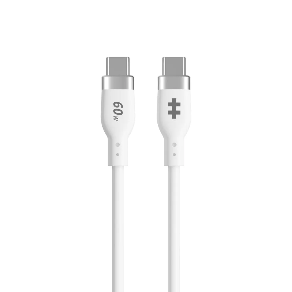 Hyper HyperJuice USB-C - USB-C - cable, White, 1.5m