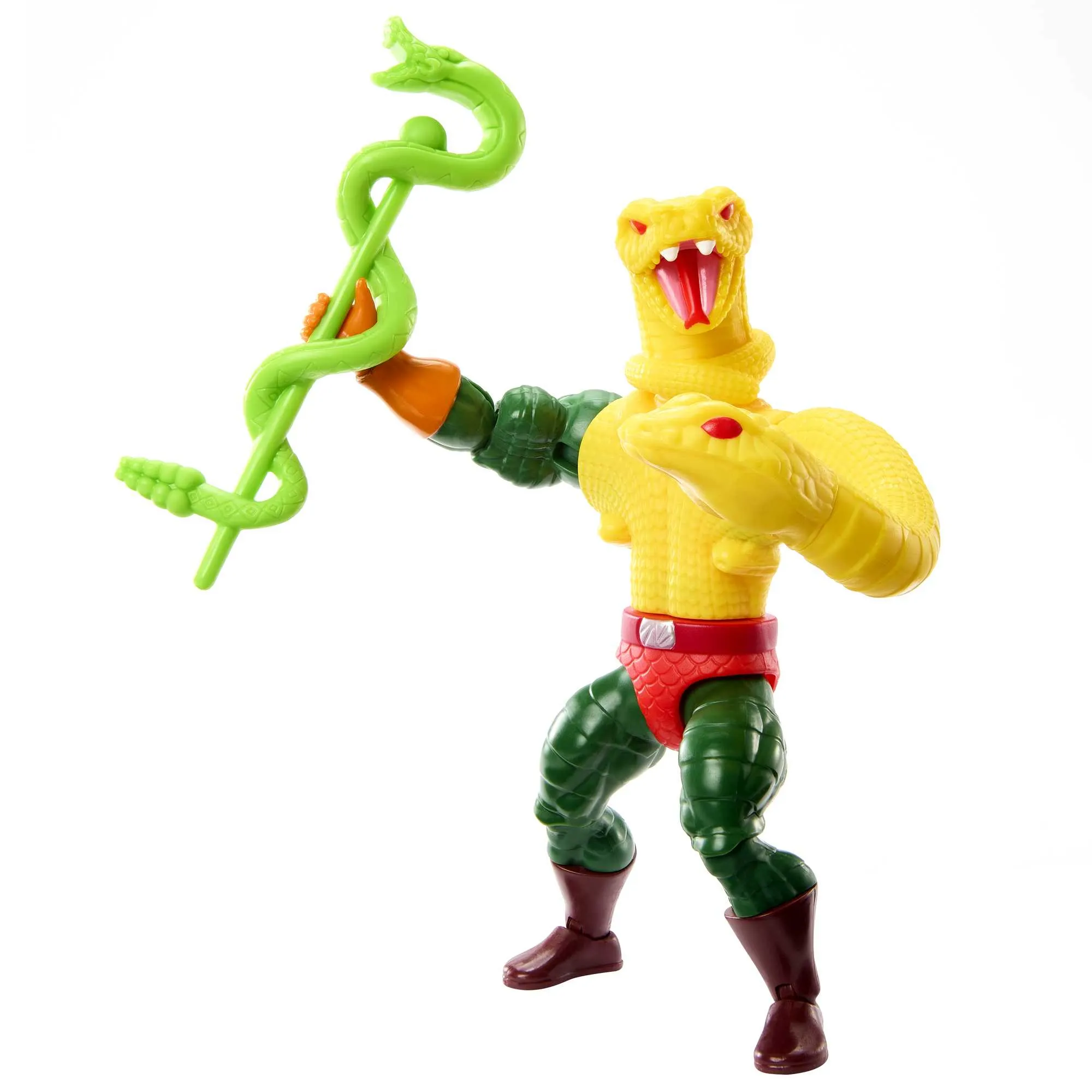 Mattel Masters of the Universe Origins Action Figure Deluxe King Hiss, Toy Figure (14 cm)