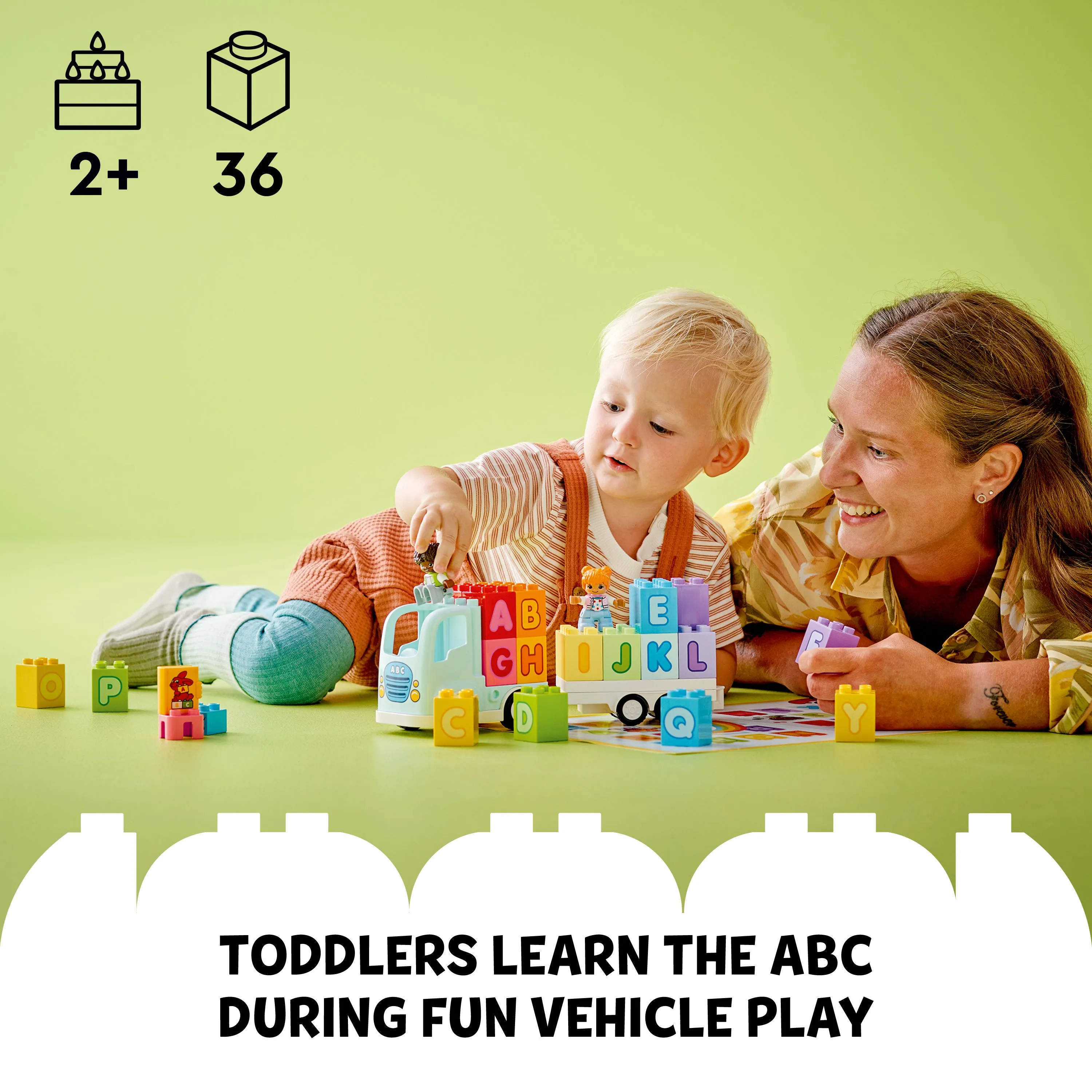 LEGO DUPLO Alfabetst&aring;g 10421