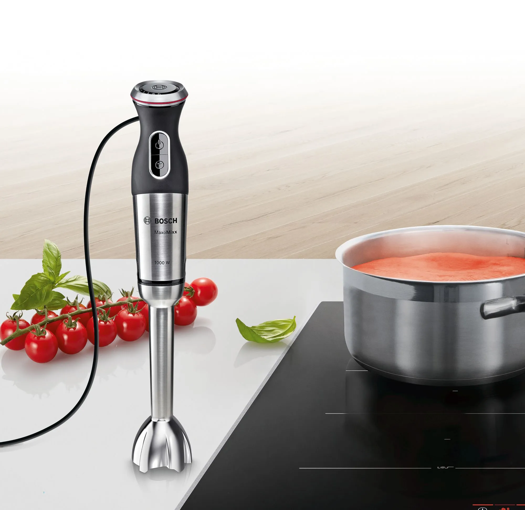 Bosch MaxoMixx MS8CM6120 - hand blender, black/stainless steel