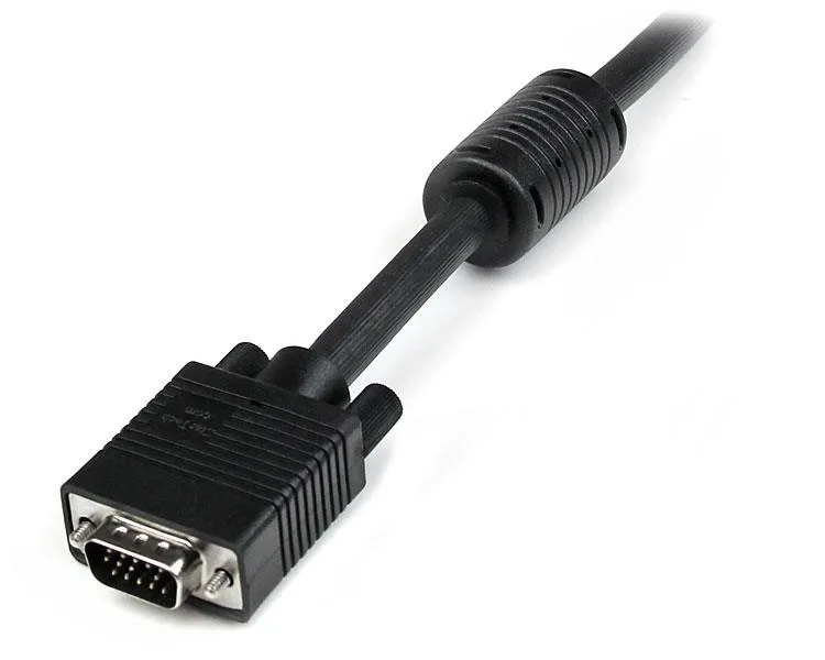 StarTech VGA cable, 2 m, Black
