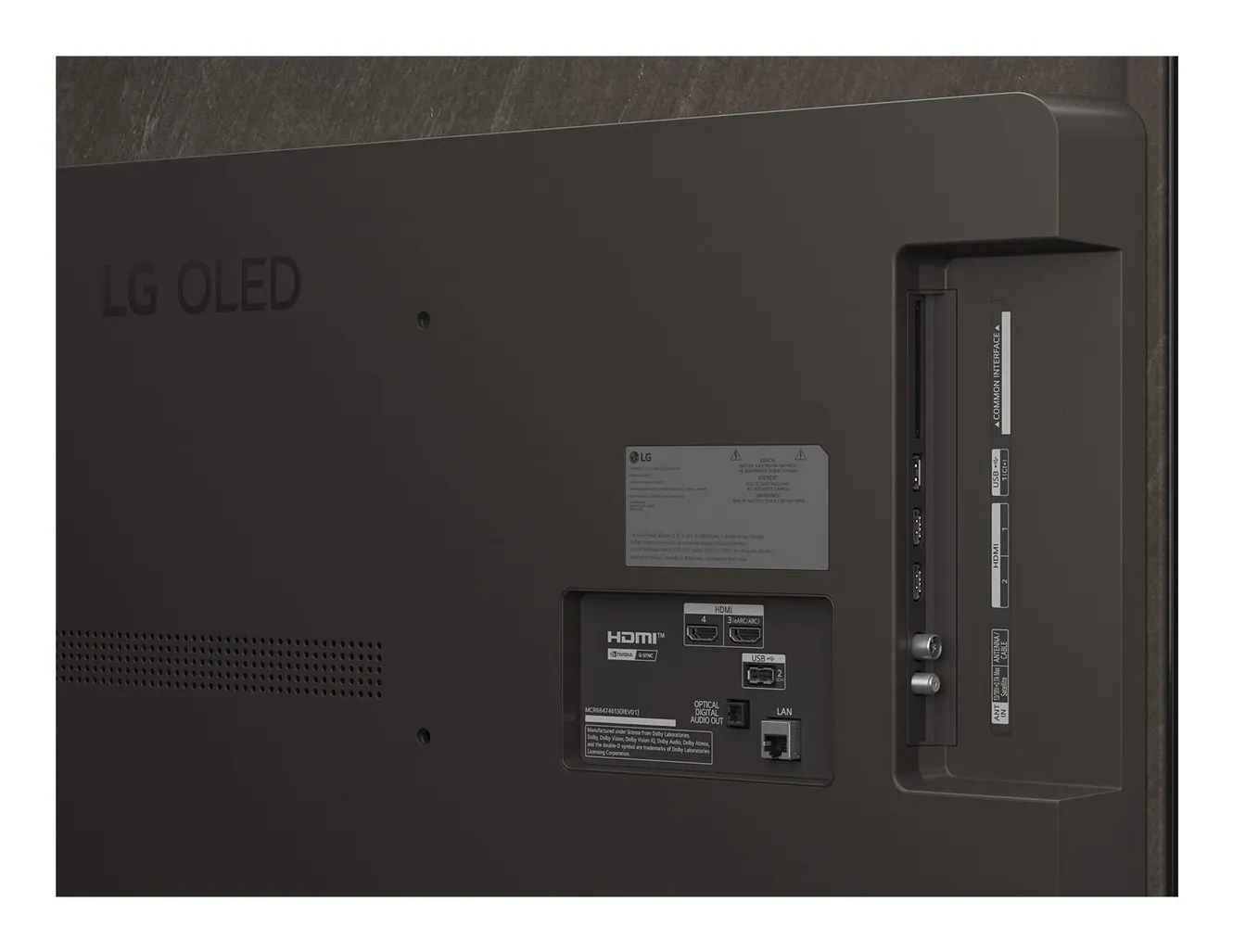 LG OLED77B56LA 77" 4K webOS 25 TV, 120Hz, Dolby Vision, HDR10, HLG