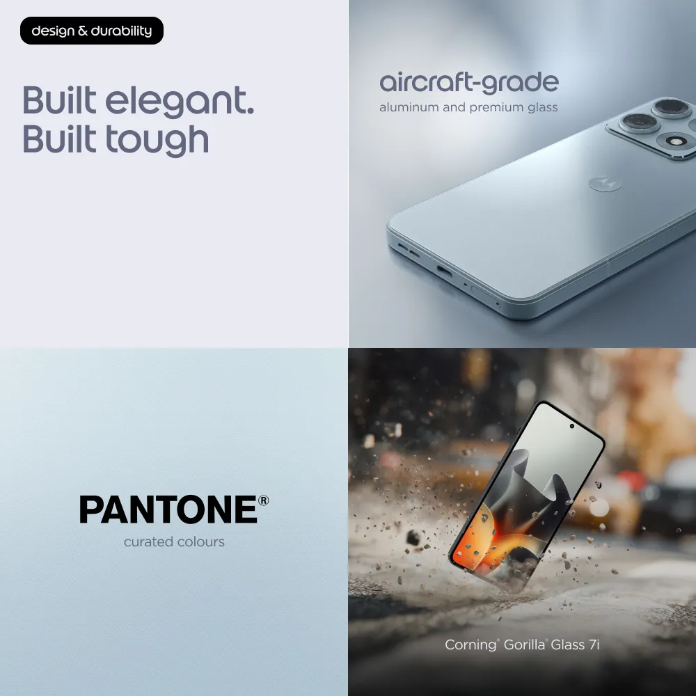 Motorola Edge 70 Max 8/256GB, PANTONE Ice Melt