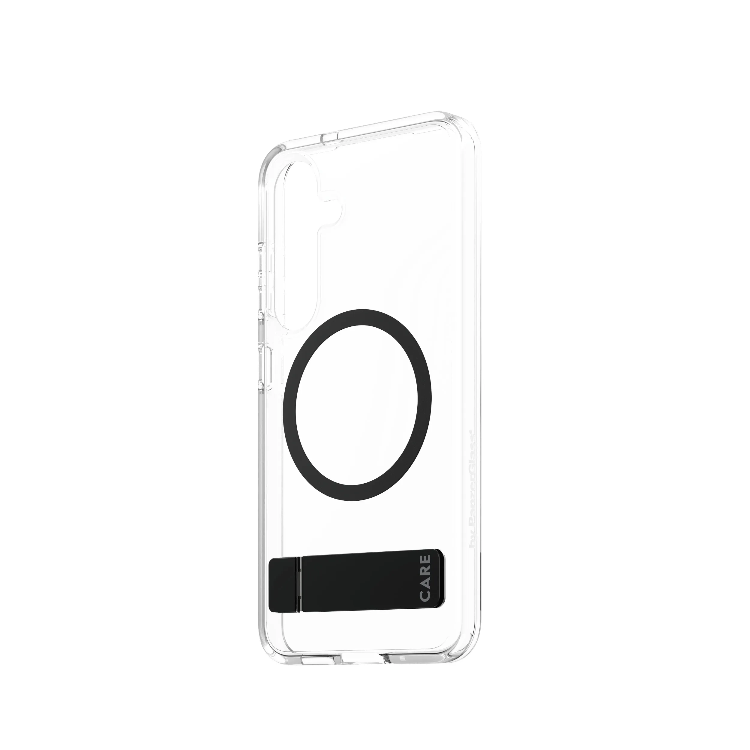 PanzerGlass Care Kickstand Case for Galaxy S25, Clear