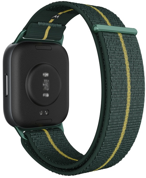 Motorola Moto Watch Fit 44.5mm -&auml;lykello, vihre&auml;/harmaa