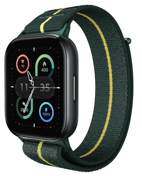Motorola Moto Watch Fit 44.5mm -&auml;lykello, vihre&auml;/harmaa