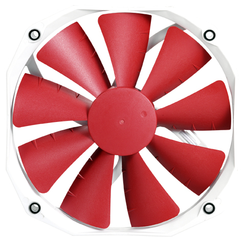 Phanteks PH-F140HP PWM Fan - White/Red