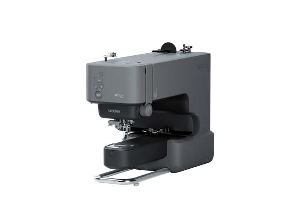Brother SKiTCH PP1VM1 App-Operated Free-Arm Embroidery Machine, Grey