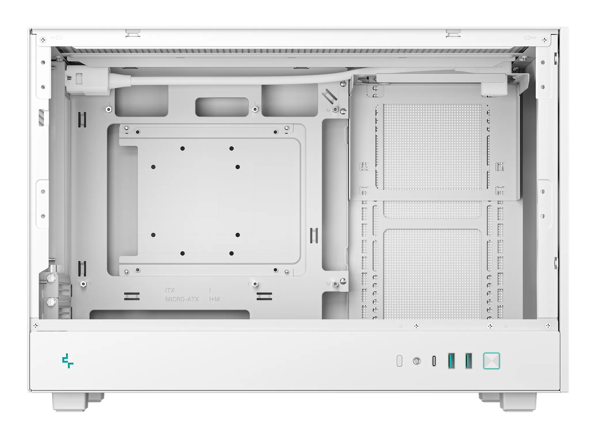Deepcool CH260 WH - MicroTower case, White