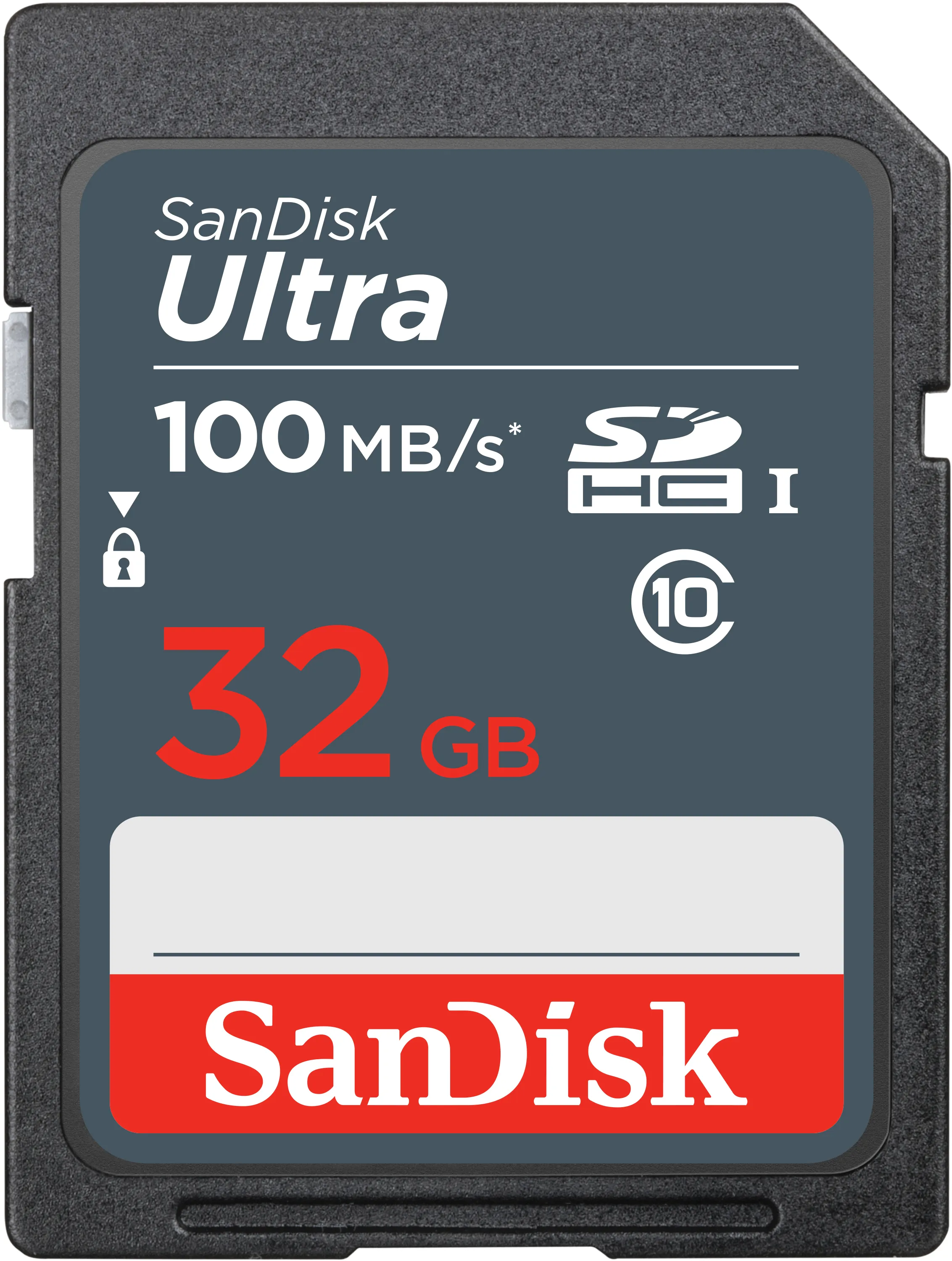 SanDisk Ultra 32 Gt SDHC -muistikortti (100 MB/s)