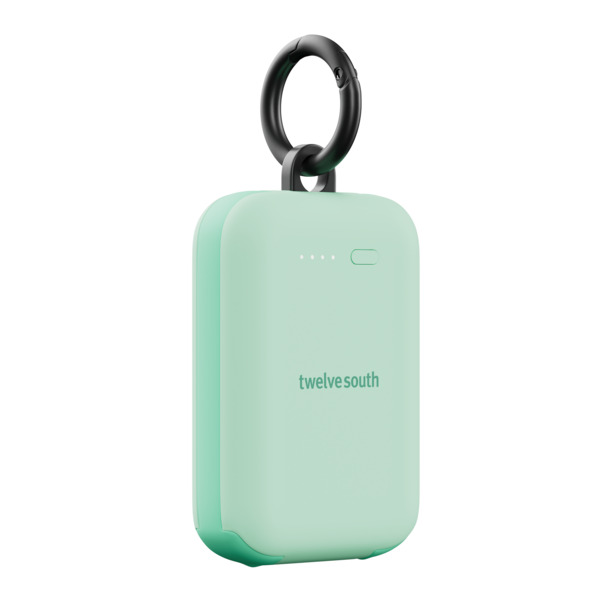 Twelve South PowerClip 2000mAh -varavirtal&auml;hde, mintunvihre&auml;