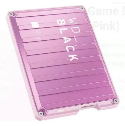HDD EXT WD Black P10 Game Drive 2Tb Pink