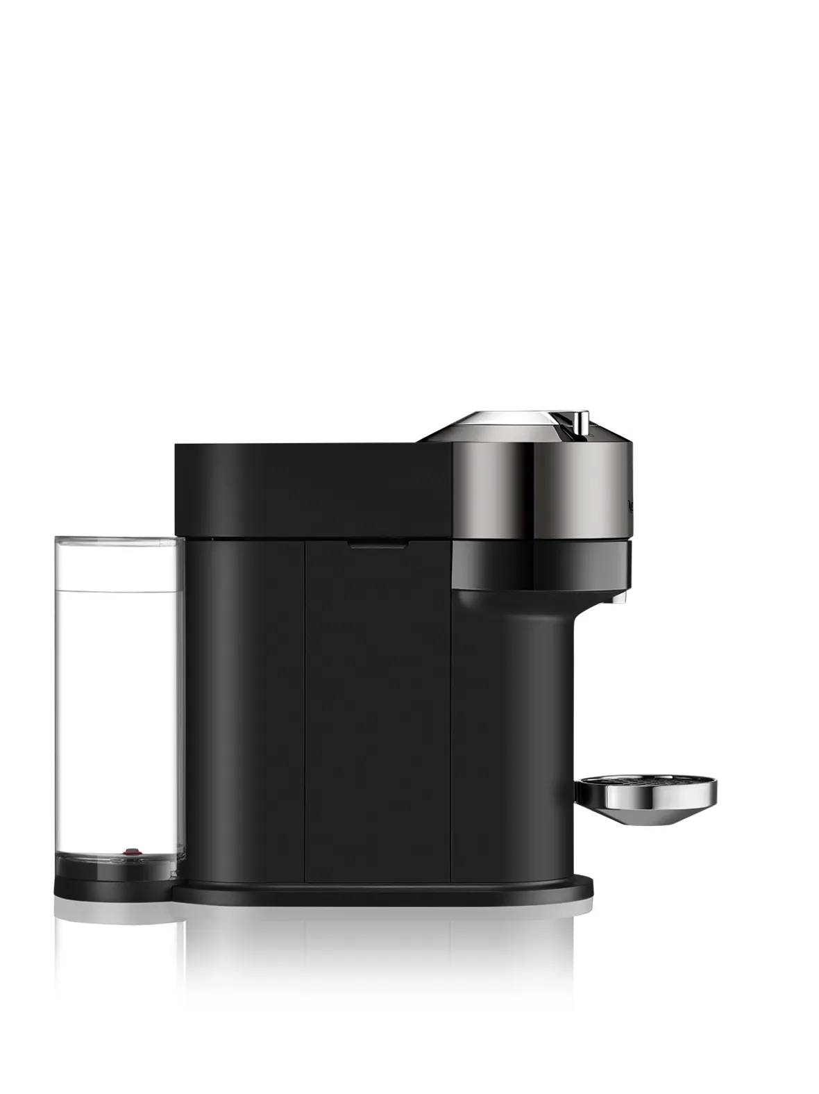 Krups Nespresso Vertuo Next Deluxe - capsule coffee maker, black/chrome