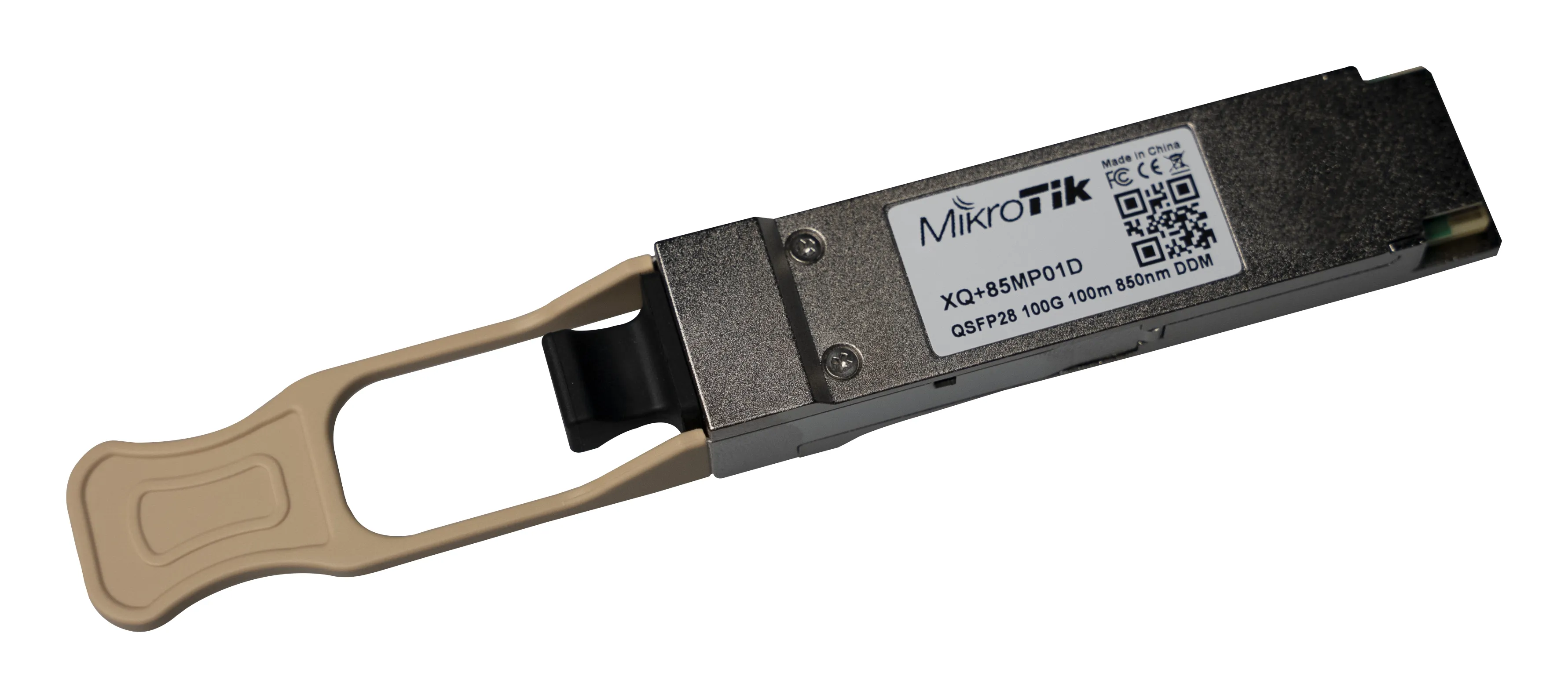 Mikrotik XQ+85MP01D QSFP28 module 40/100G MM 100m 850nm MTP/MPO
