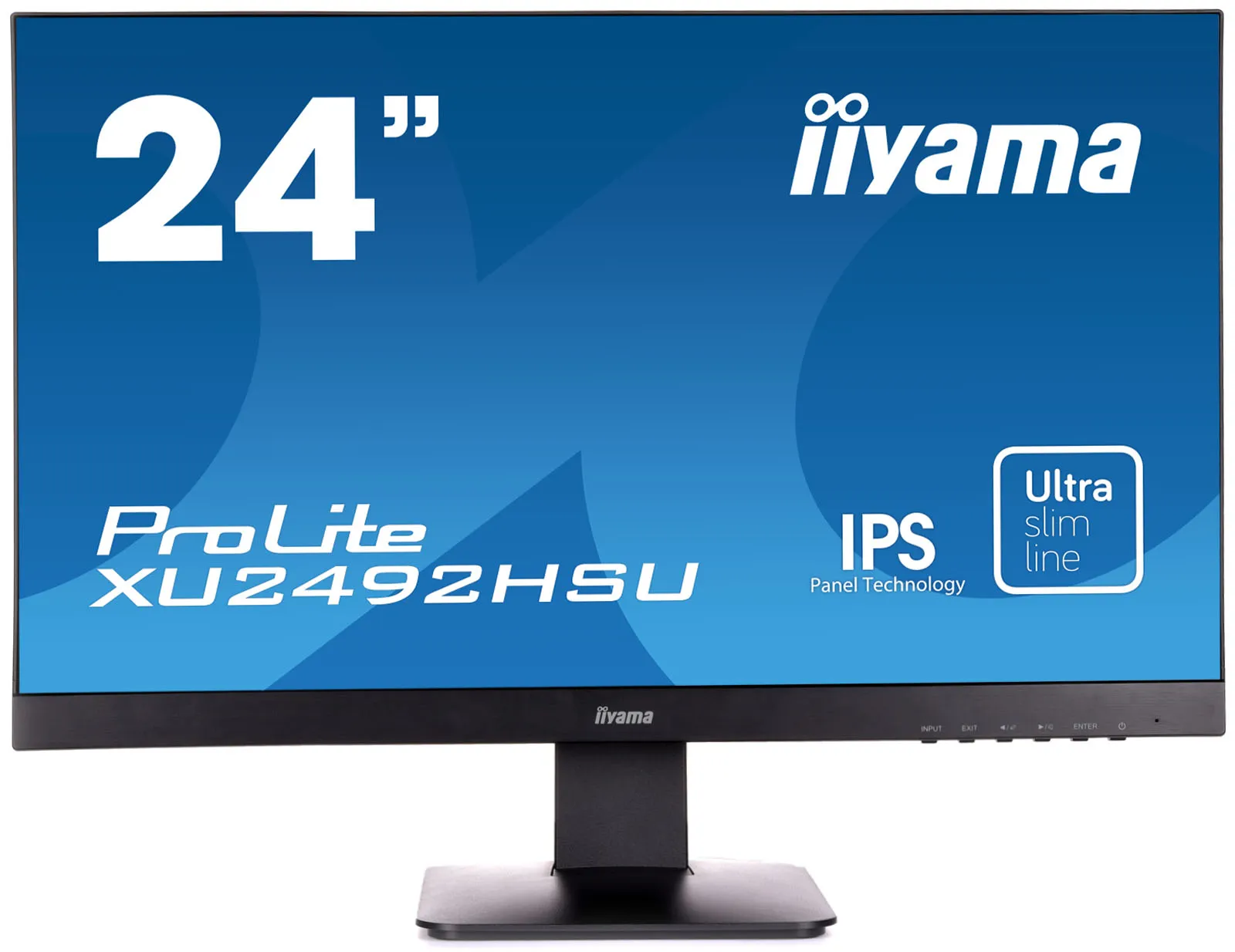 Iiyama 23.8" Prolite XU2492HSU-B1, Full HD, IPS -n&auml;ytt&ouml;