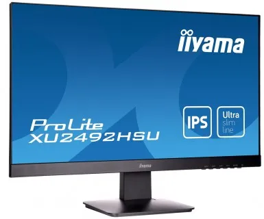 Iiyama 23.8" Prolite XU2492HSU-B1, Full HD, IPS -n&auml;ytt&ouml;