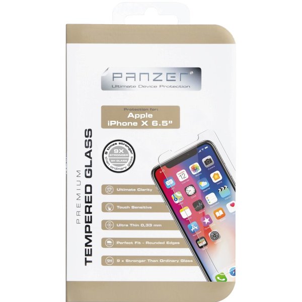 Panzer iPhone Xs Max / 11 Pro Max  - Screen Glass (Tempered)