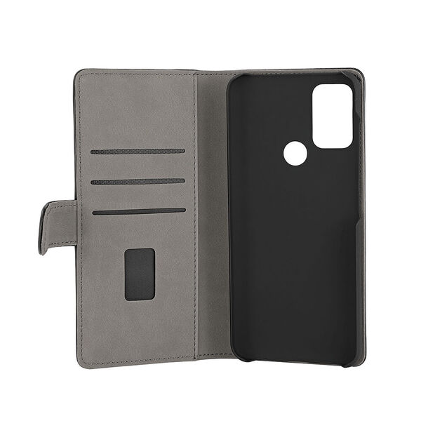 GEAR Wallet, Moto G50 -lompakkokotelo, Musta