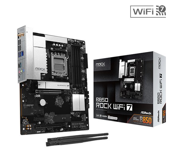 ASRock B850 WiFi 7 AM5 ATX Motherboard