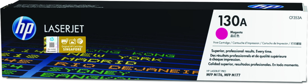 HP 130A Magenta Toner (CF353A) LJ Pro MFP M176n 177fw 1000 pages
